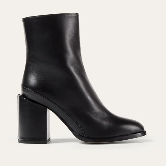 Dear Frances Spirit Boot, Black, Size 8, 100% Italian Leather, Hand Made In Ital - Picture 9 of 10